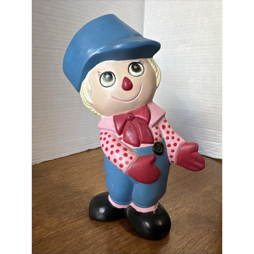 Vintage Gare Incorporated Raggedy Andy 1974 9 1/2 Inches  Figurine